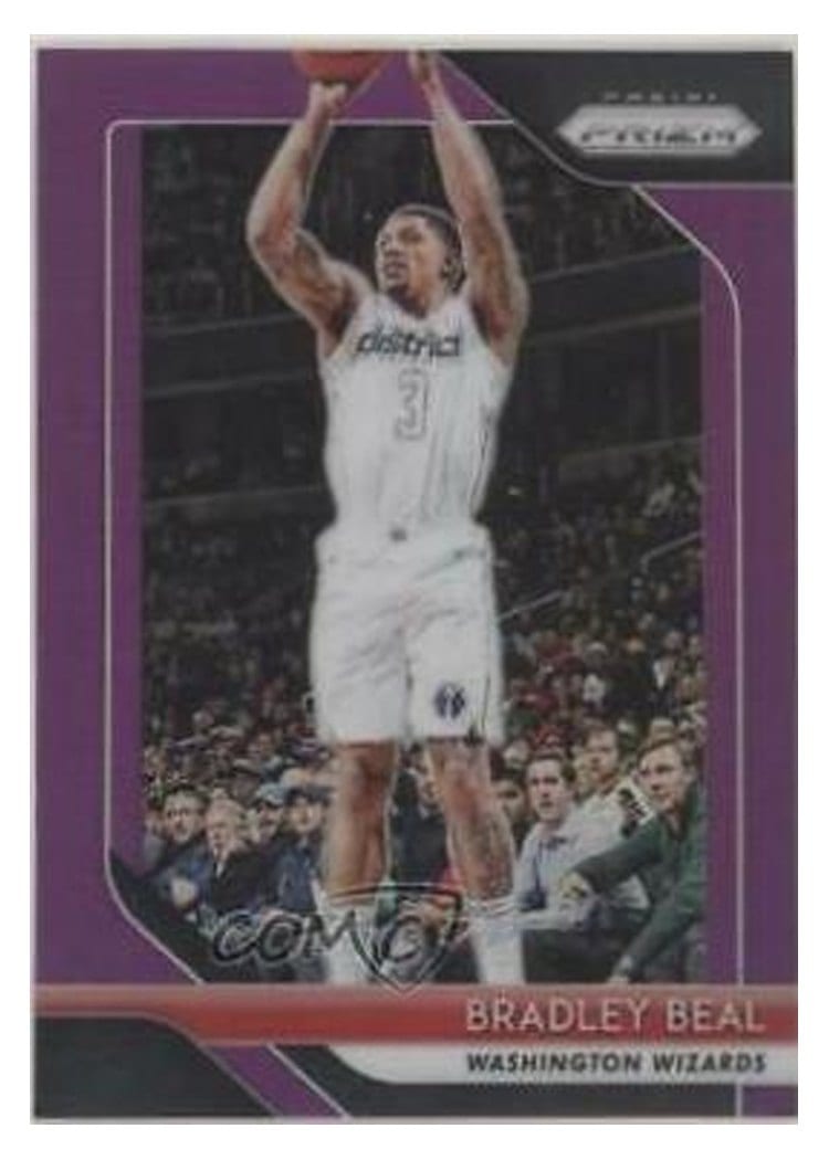 2018-19 Panini Prizm Base Set Bradley Beal #233 card