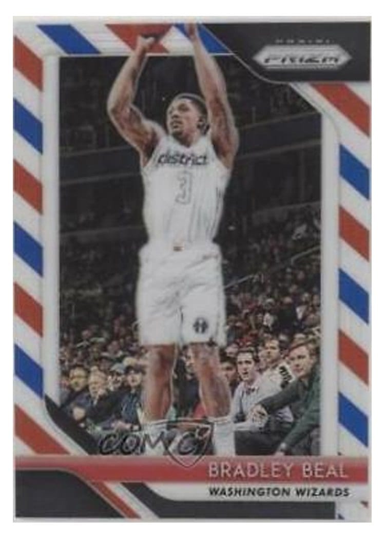 2018-19 Panini Prizm Base Set Bradley Beal #233 card