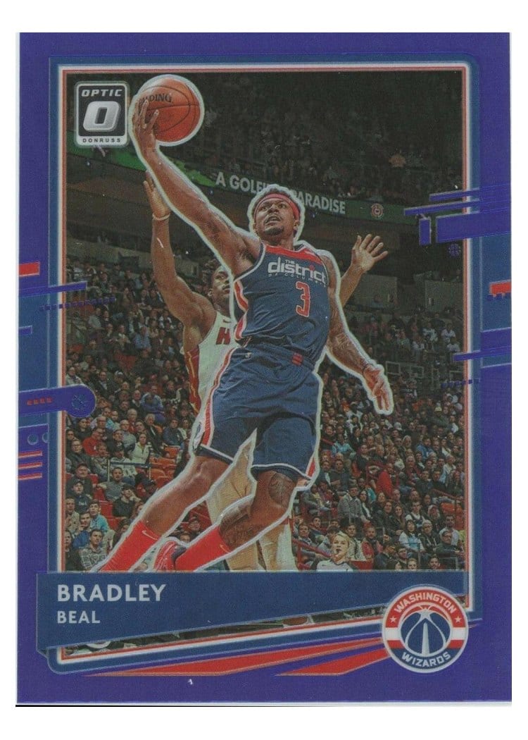 2020-21 Donruss Optic Base Set Bradley Beal #87 card