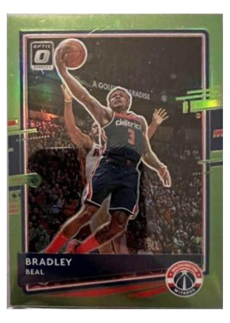 2020-21 Donruss Optic Base Set Bradley Beal #87 card