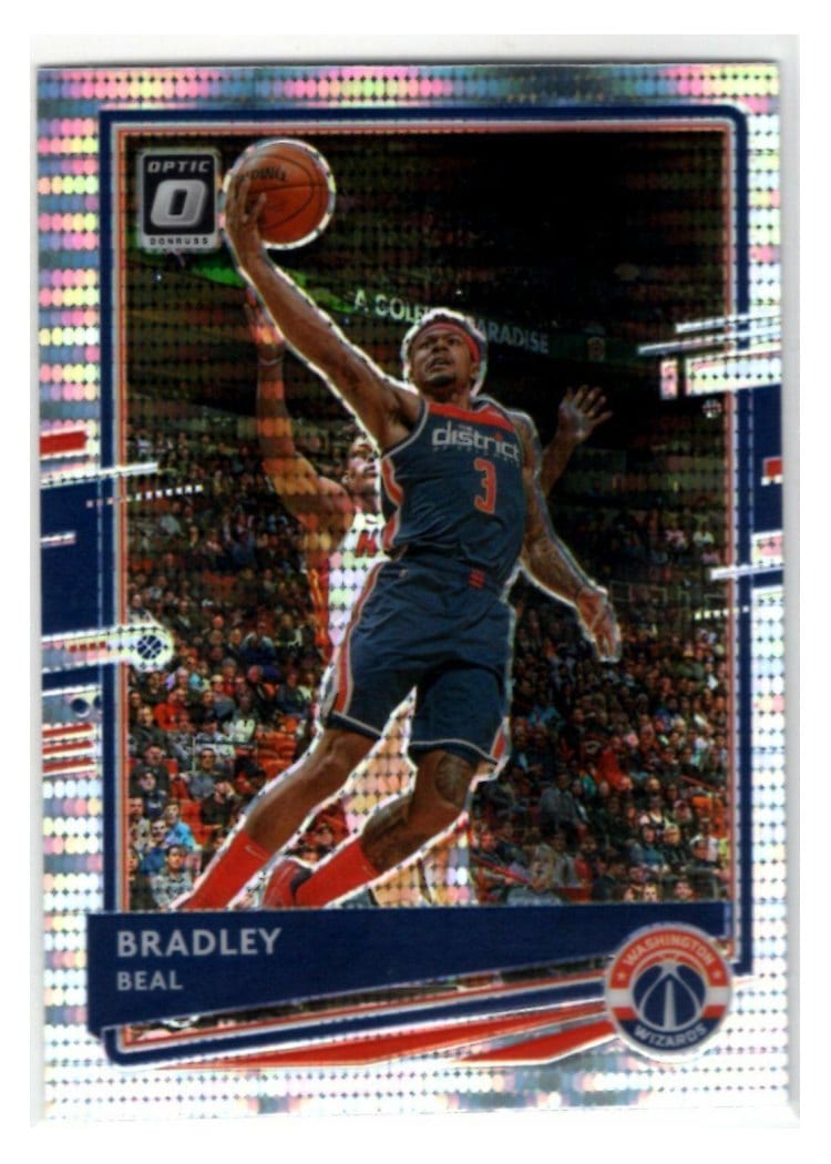 2020-21 Donruss Optic Base Set Bradley Beal #87 card