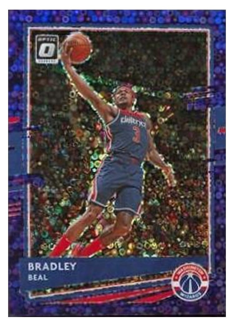 2020-21 Donruss Optic Base Set Bradley Beal #87 card
