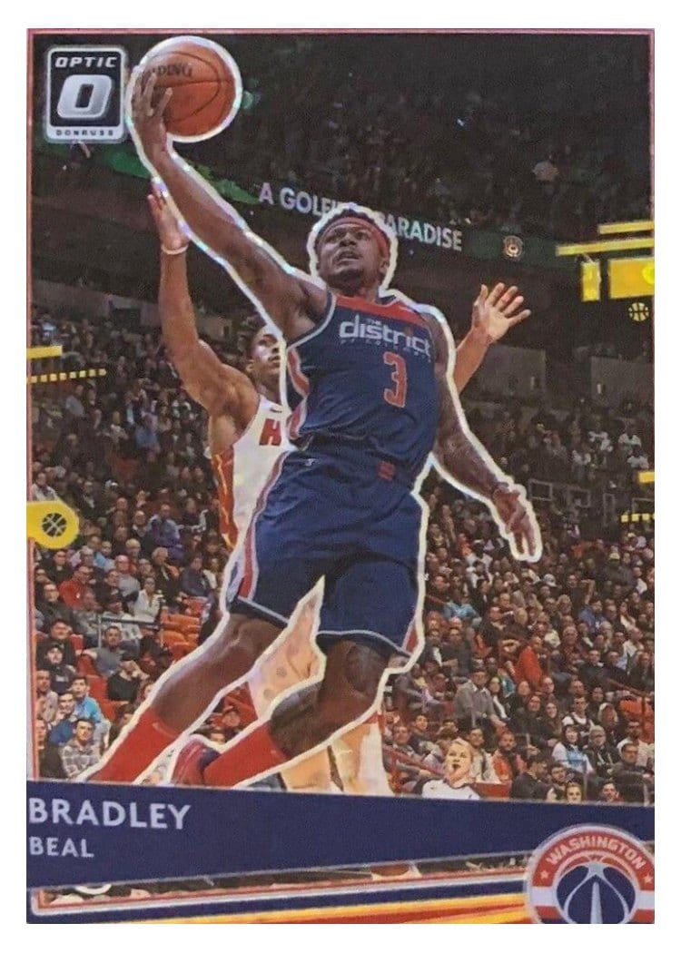 2020-21 Donruss Optic Base Set Bradley Beal #87 card