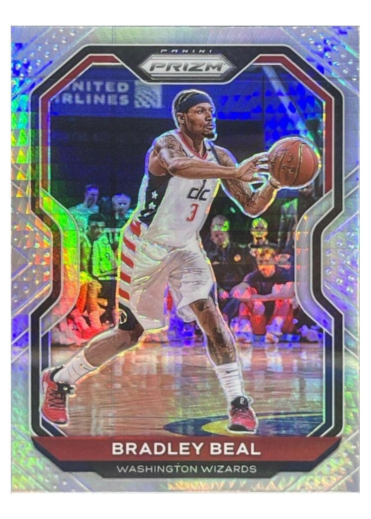 2020-21 Panini Prizm Base Set Bradley Beal #230 card