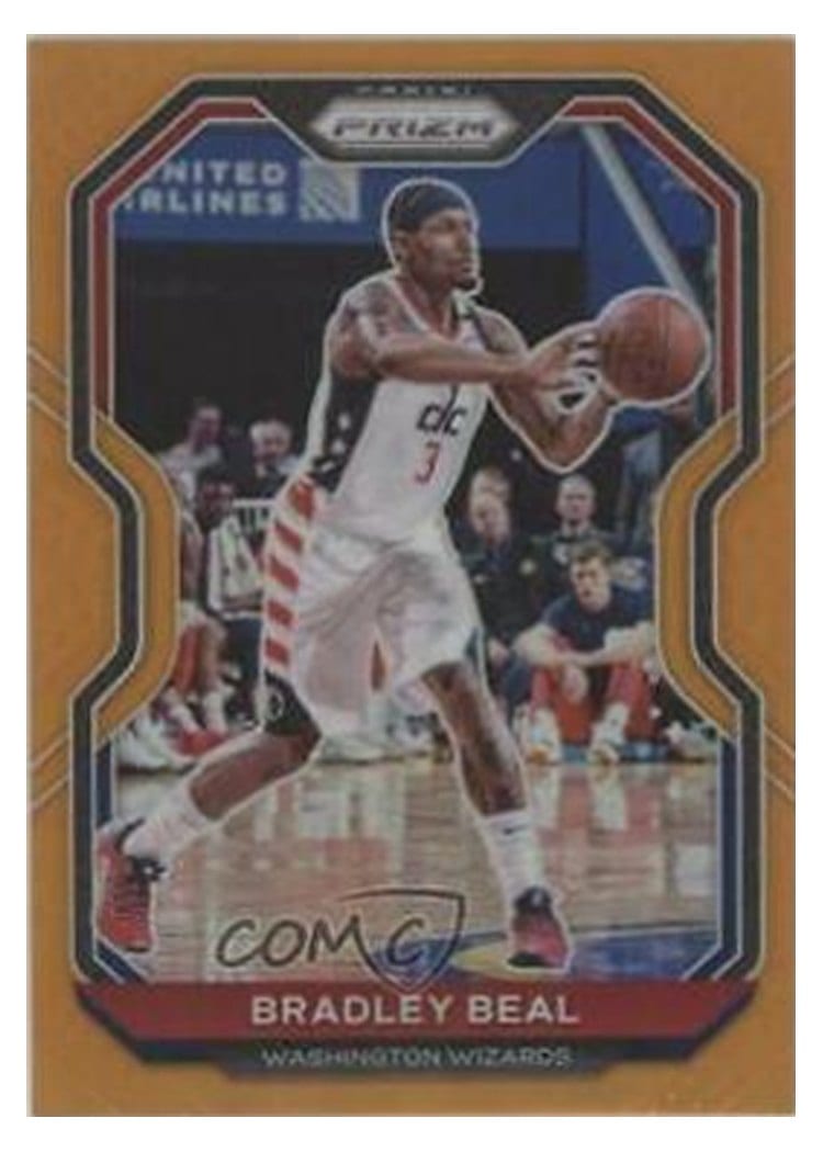 2020-21 Panini Prizm Base Set Bradley Beal #230 card
