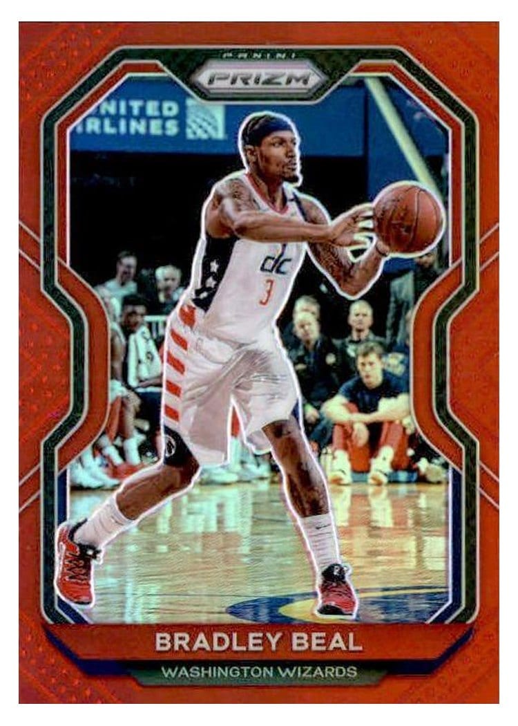 2020-21 Panini Prizm Base Set Bradley Beal #230 card