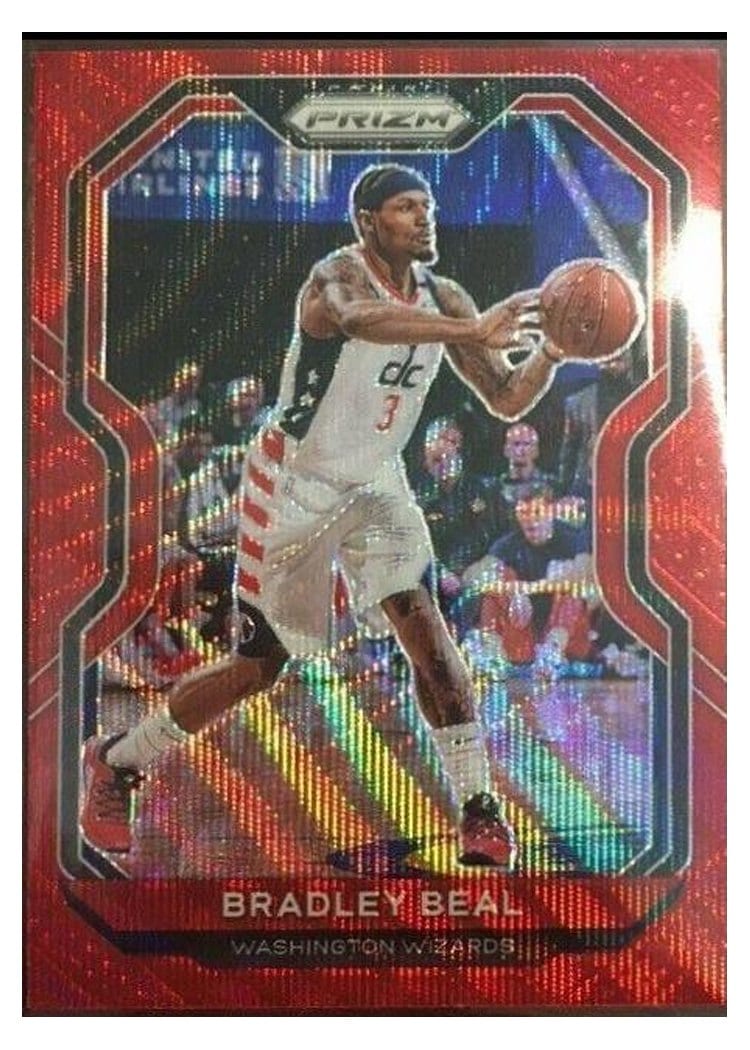 2020-21 Panini Prizm Base Set Bradley Beal #230 card