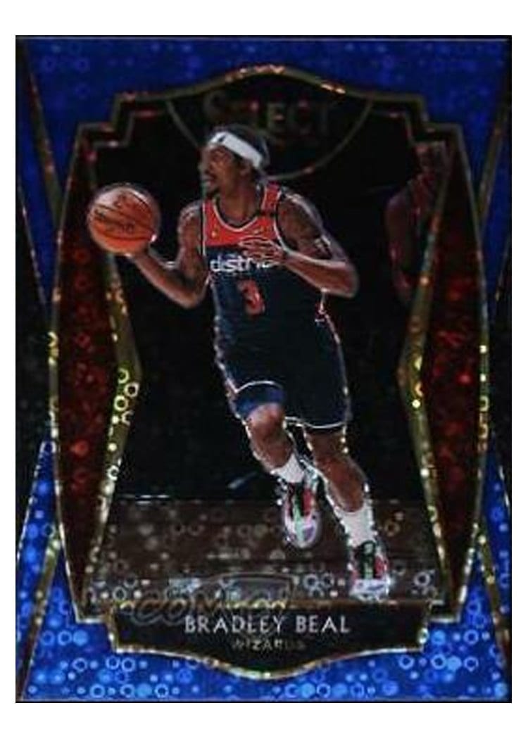 2020-21 Panini Select Base Set Bradley Beal #127 card