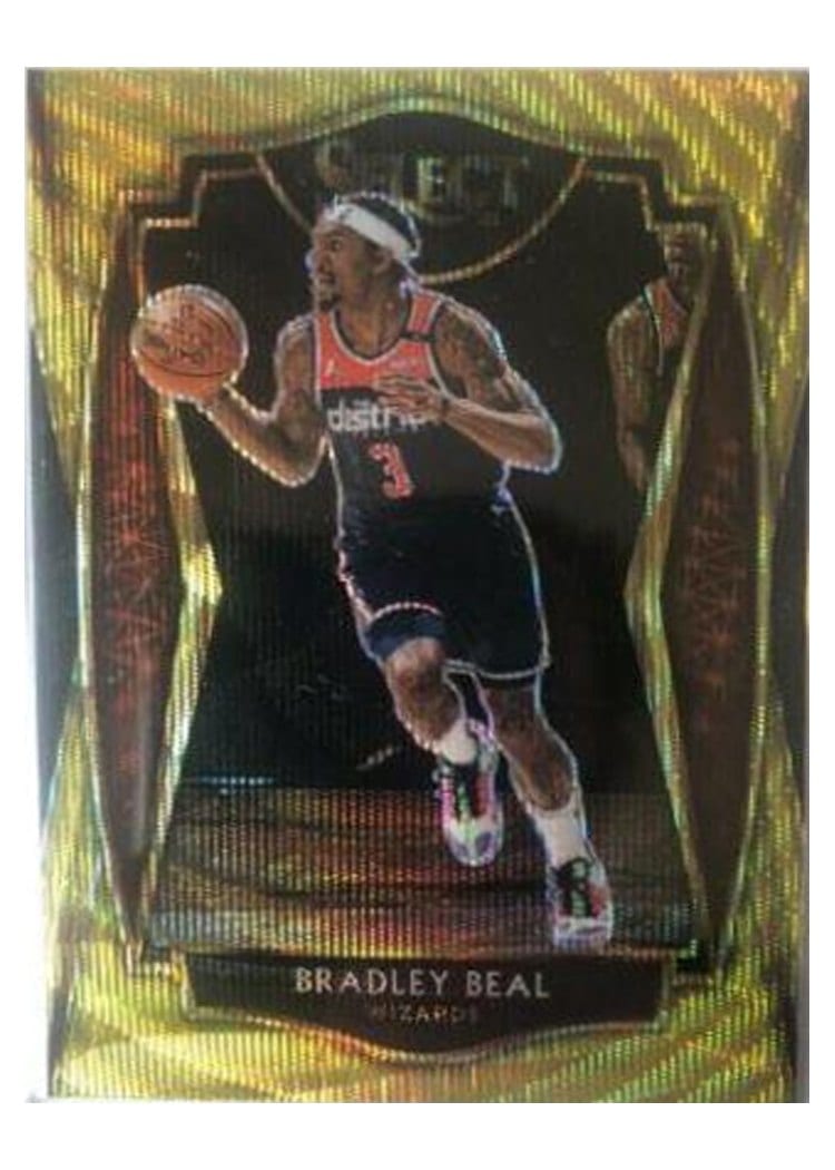 2020-21 Panini Select Base Set Bradley Beal #127 card