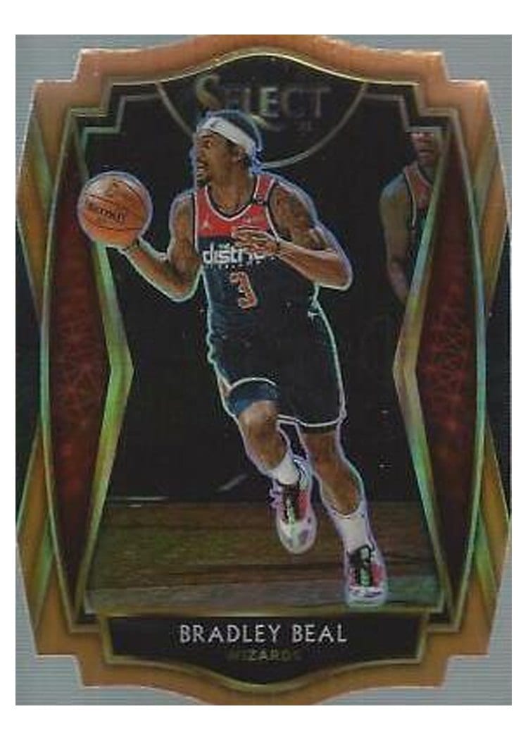2020-21 Panini Select Base Set Bradley Beal #127 card