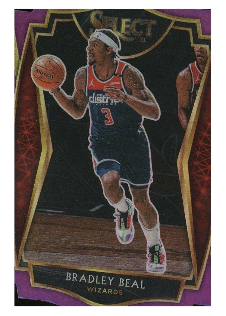 2020-21 Panini Select Base Set Bradley Beal #127 card