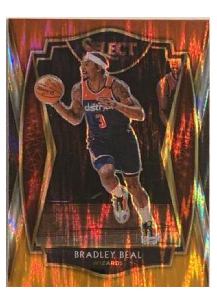 2020-21 Panini Select Base Set Bradley Beal #127 card