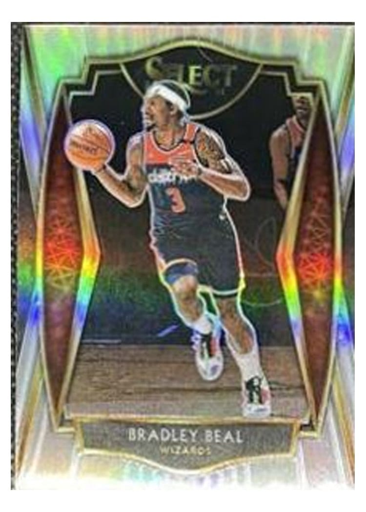 2020-21 Panini Select Base Set Bradley Beal #127 card