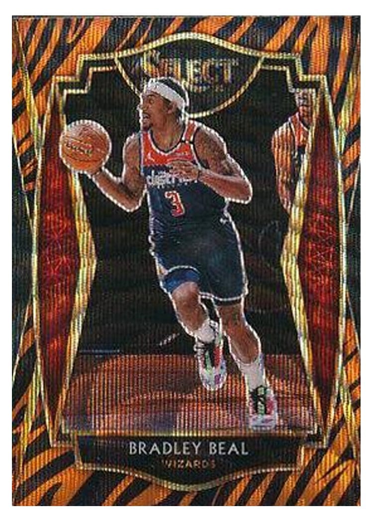 2020-21 Panini Select Base Set Bradley Beal #127 card