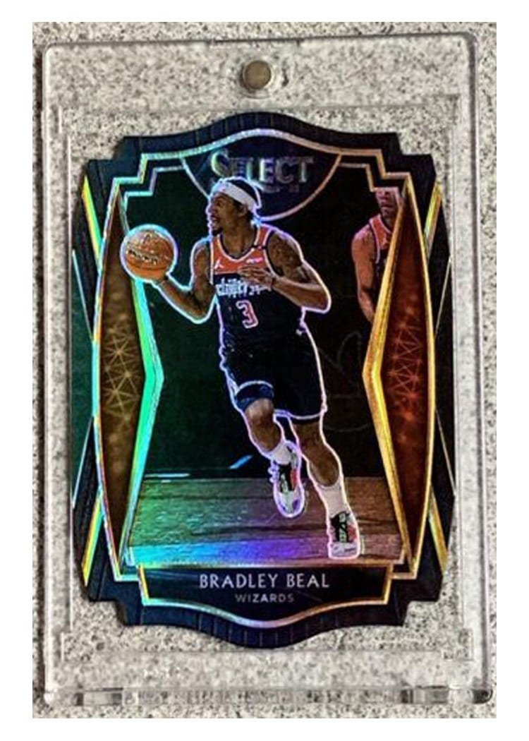 2020-21 Panini Select Base Set Bradley Beal #127 card