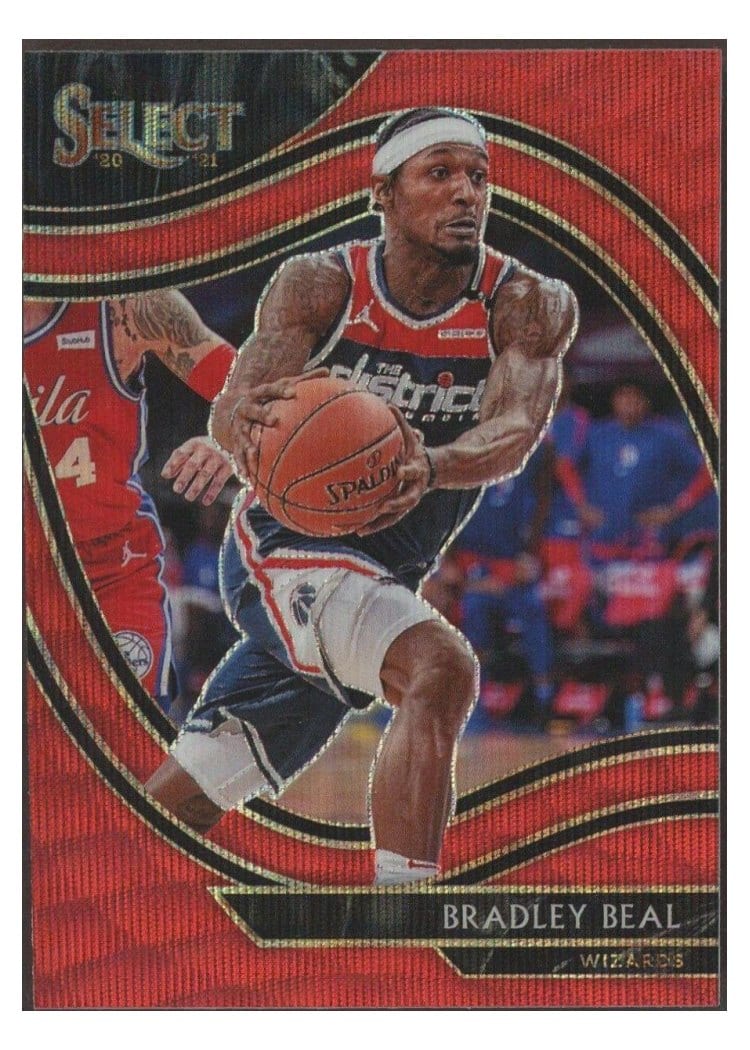 2020-21 Panini Select Base Set Bradley Beal #219 card