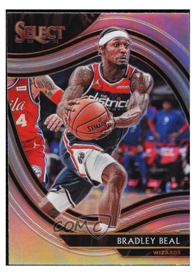 2020-21 Panini Select Base Set Bradley Beal #219 card