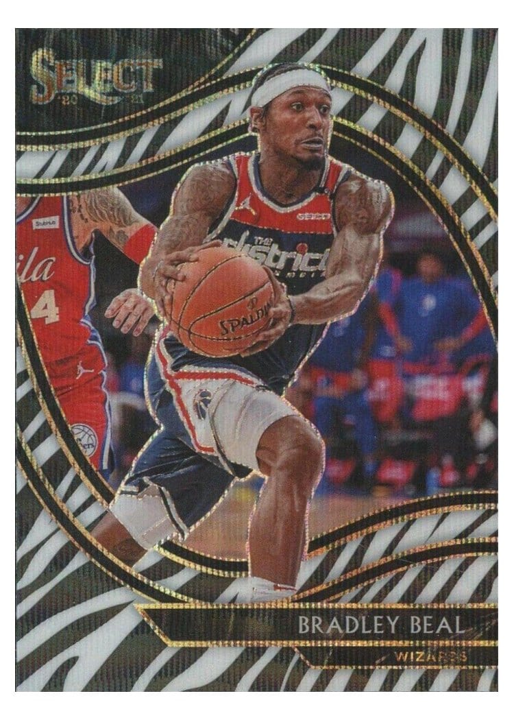 2020-21 Panini Select Base Set Bradley Beal #219 card
