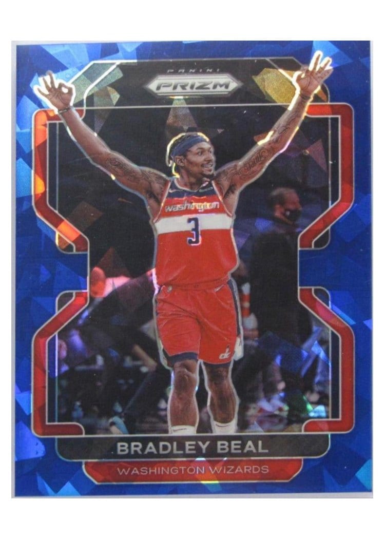 2021-22 Panini Prizm Base Set Bradley Beal #45 card