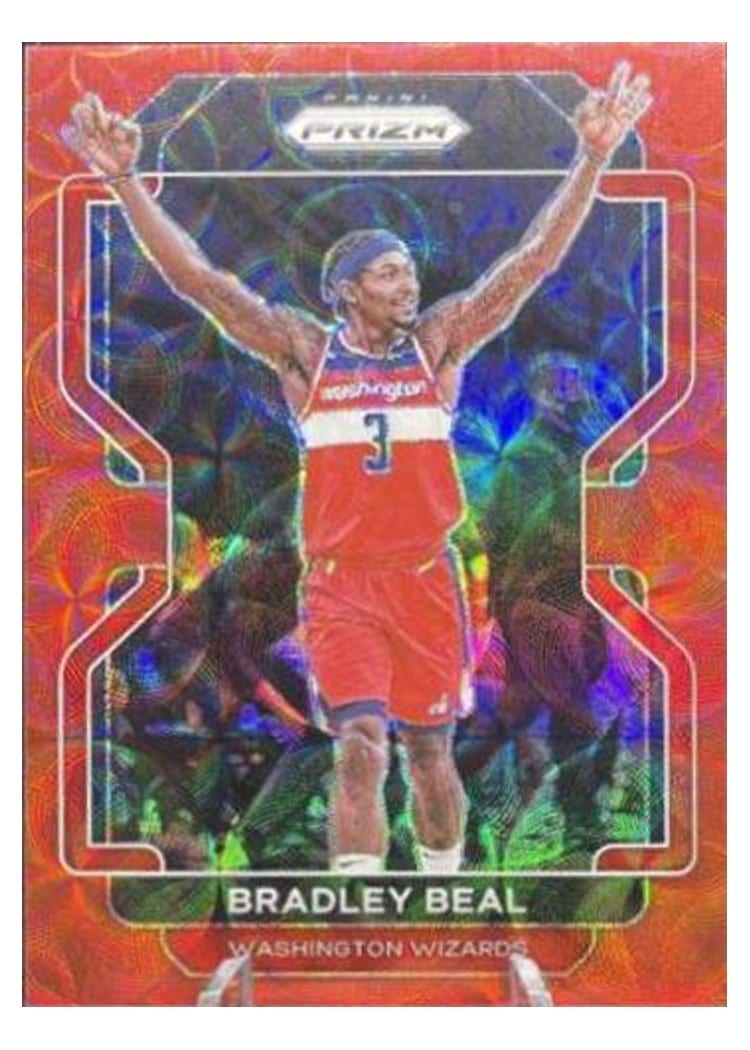 2021-22 Panini Prizm Base Set Bradley Beal #45 card