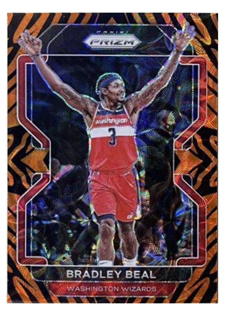2021-22 Panini Prizm Base Set Bradley Beal #45 card