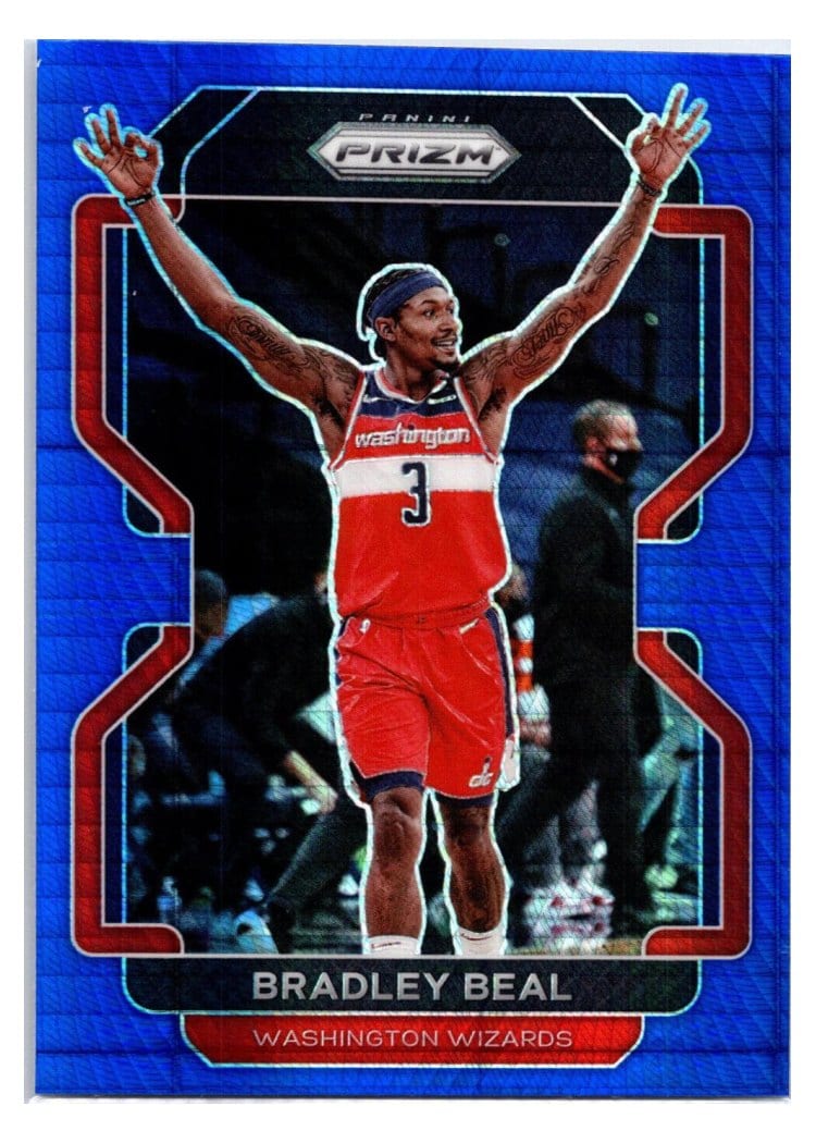 2021-22 Panini Prizm Base Set Bradley Beal #45 card