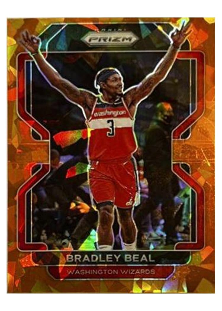 2021-22 Panini Prizm Base Set Bradley Beal #45 card