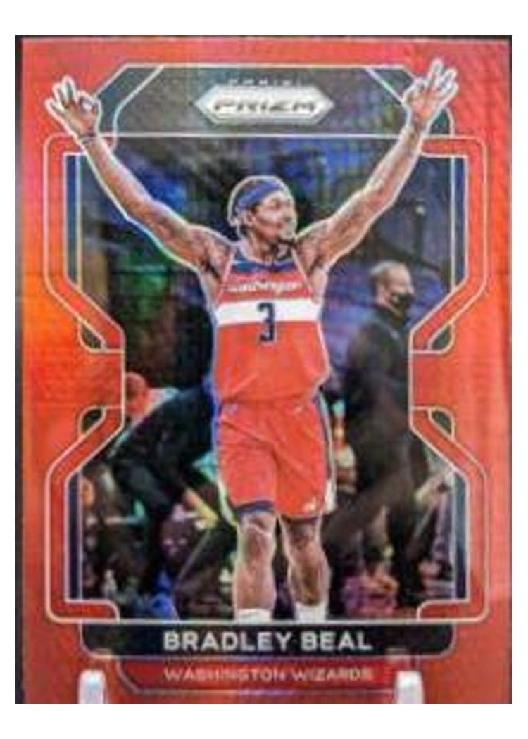 2021-22 Panini Prizm Base Set Bradley Beal #45 card