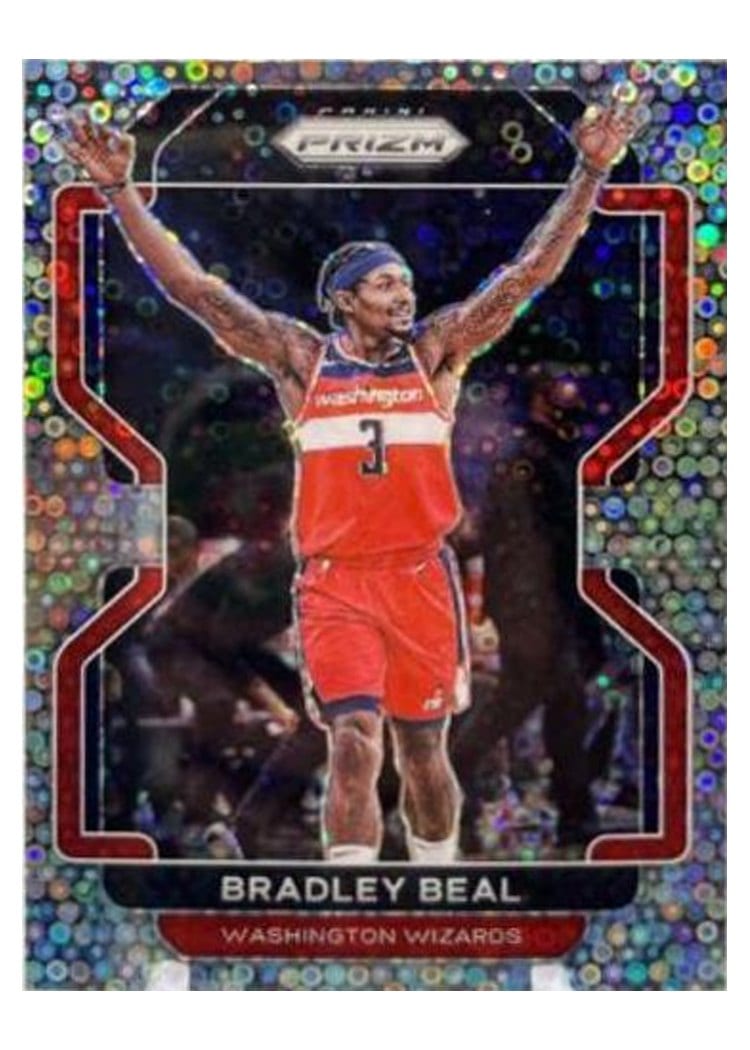 2021-22 Panini Prizm Base Set Bradley Beal #45 card