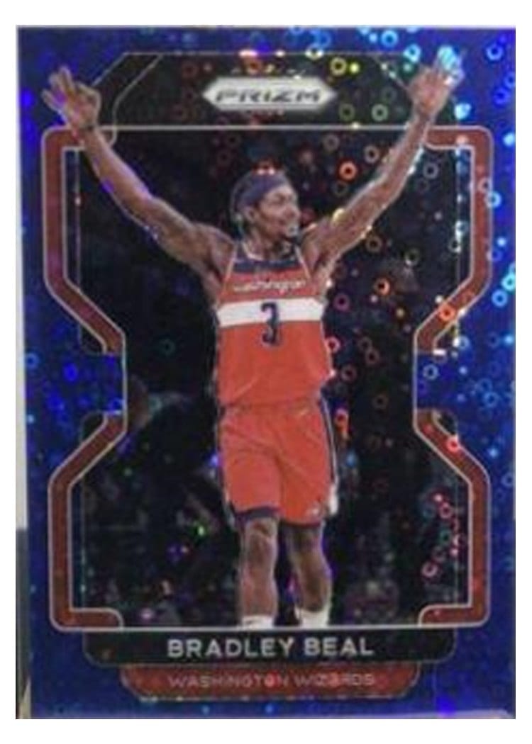 2021-22 Panini Prizm Base Set Bradley Beal #45 card