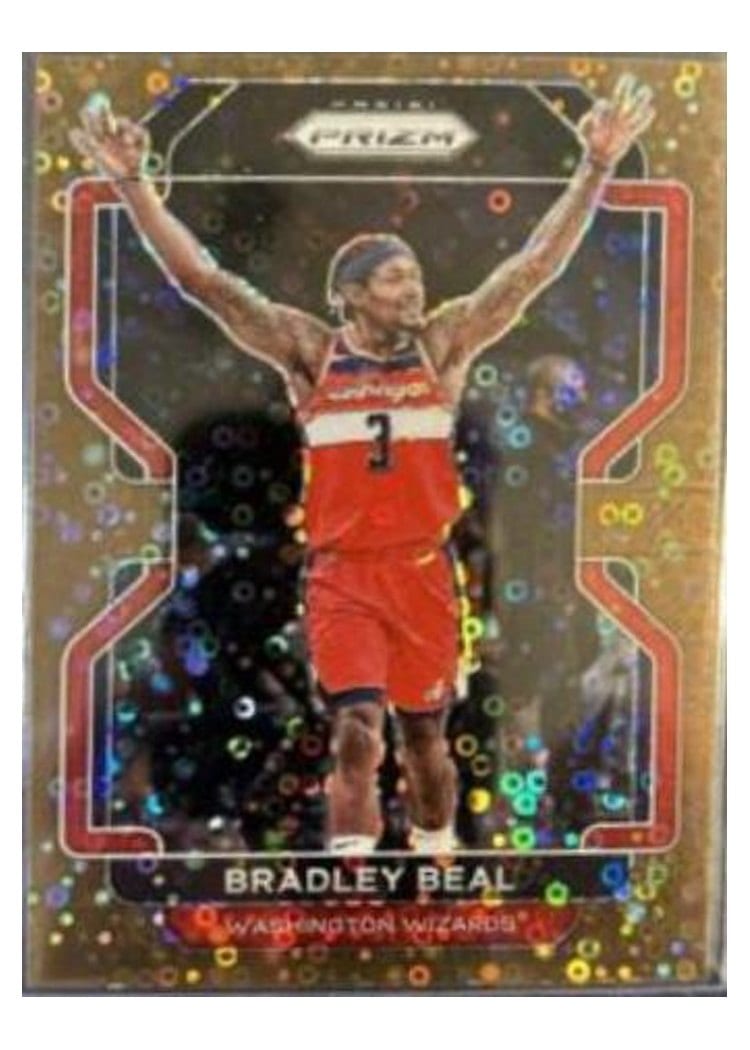 2021-22 Panini Prizm Base Set Bradley Beal #45 card