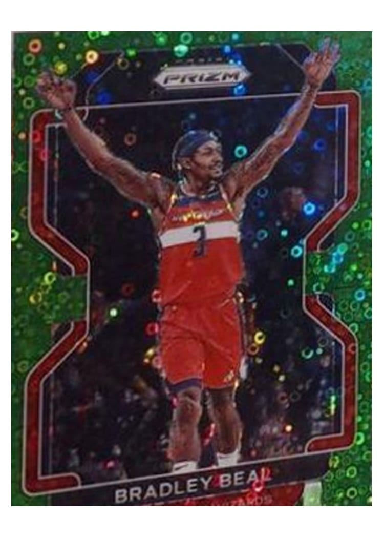 2021-22 Panini Prizm Base Set Bradley Beal #45 card