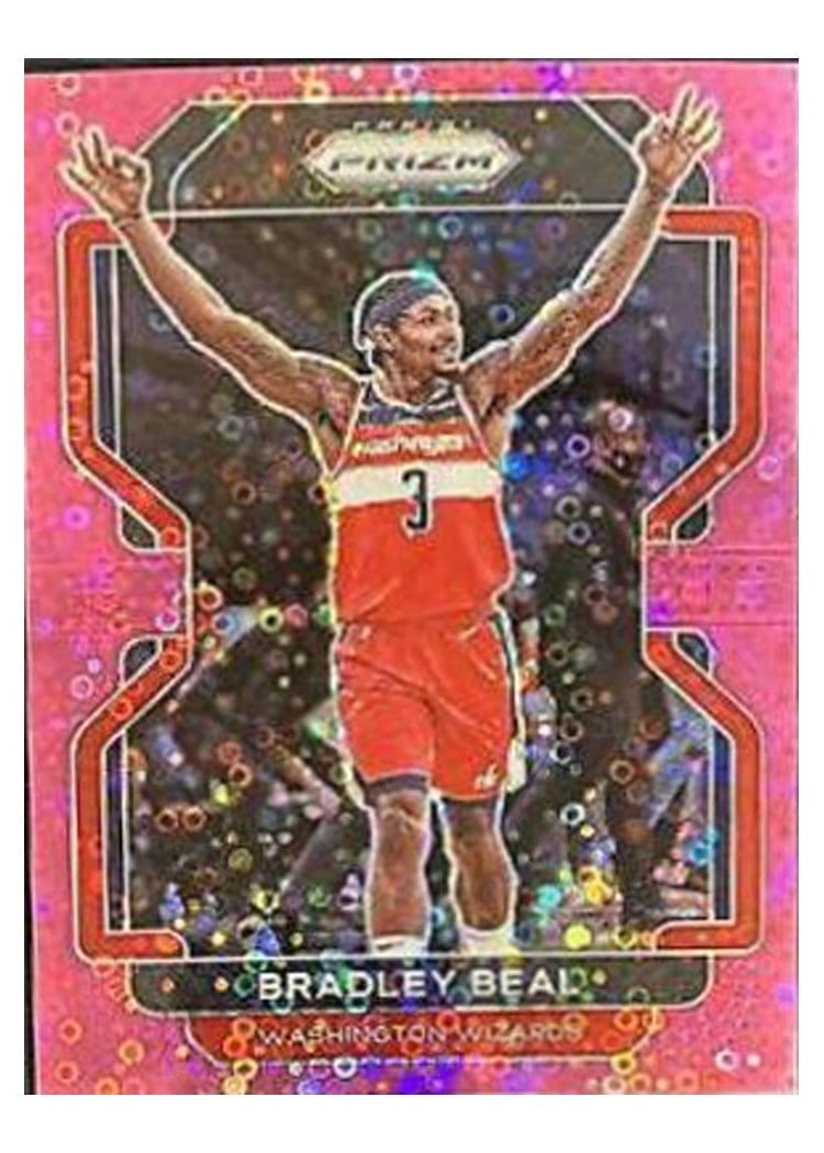2021-22 Panini Prizm Base Set Bradley Beal #45 card