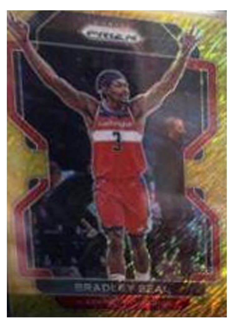 2021-22 Panini Prizm Base Set Bradley Beal #45 card