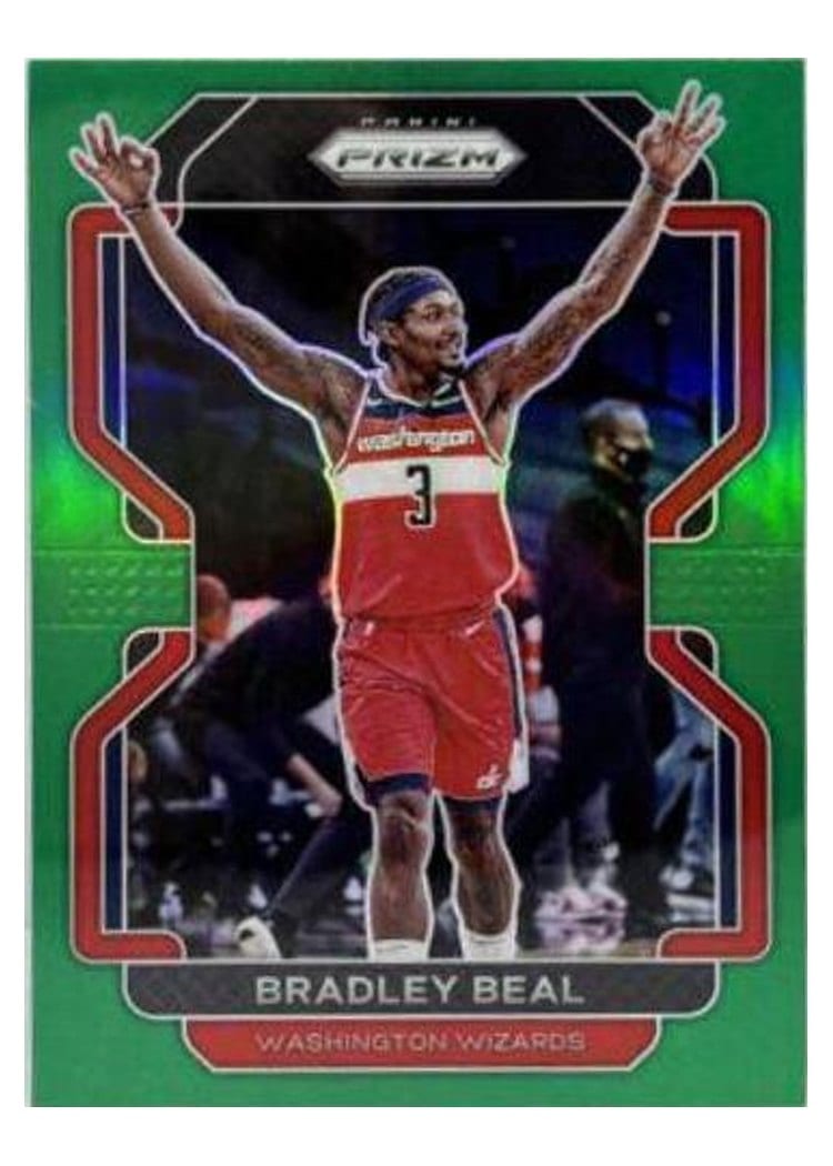 2021-22 Panini Prizm Base Set Bradley Beal #45 card