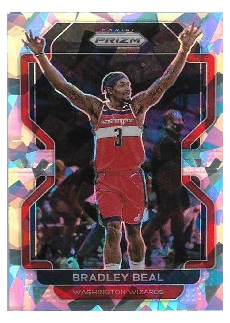 2021-22 Panini Prizm Base Set Bradley Beal #45 card