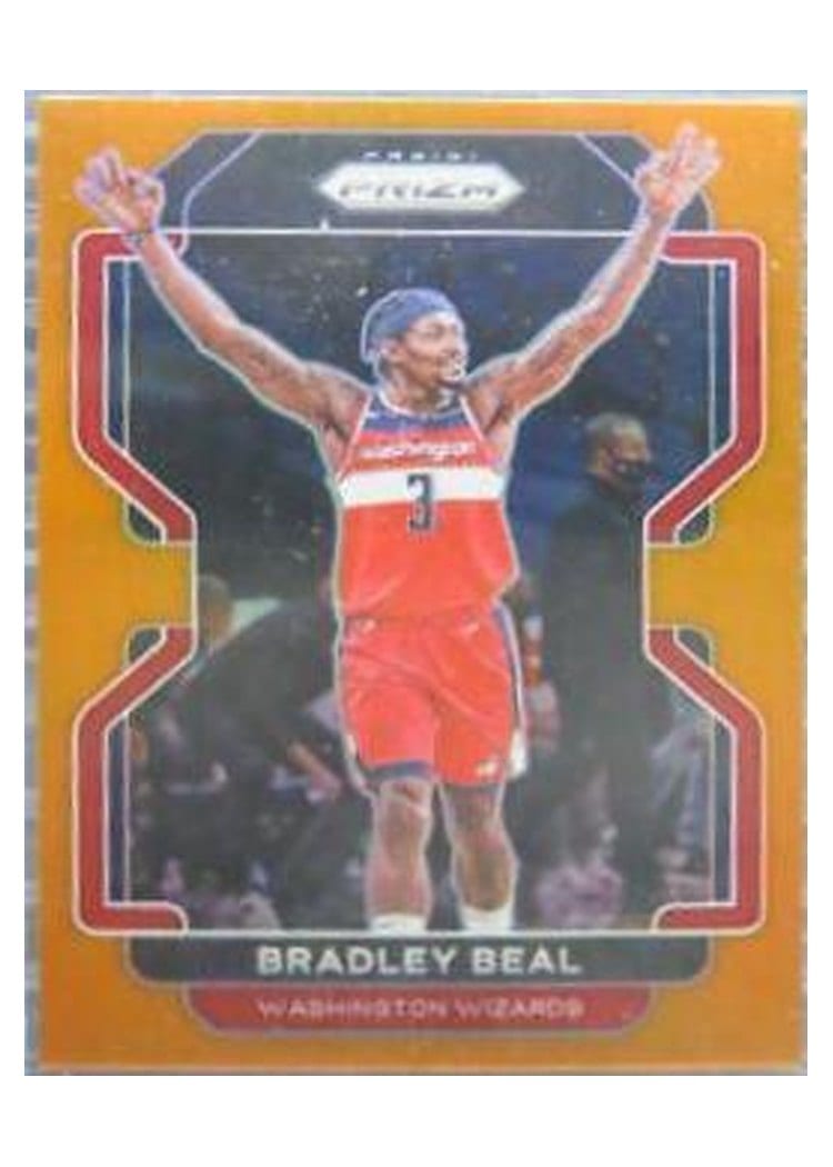 2021-22 Panini Prizm Base Set Bradley Beal #45 card