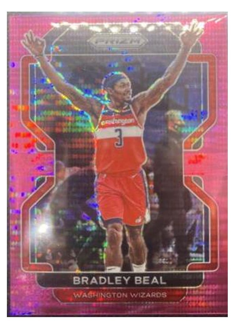 2021-22 Panini Prizm Base Set Bradley Beal #45 card