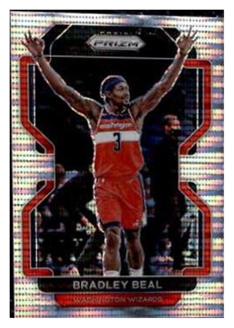2021-22 Panini Prizm Base Set Bradley Beal #45 card