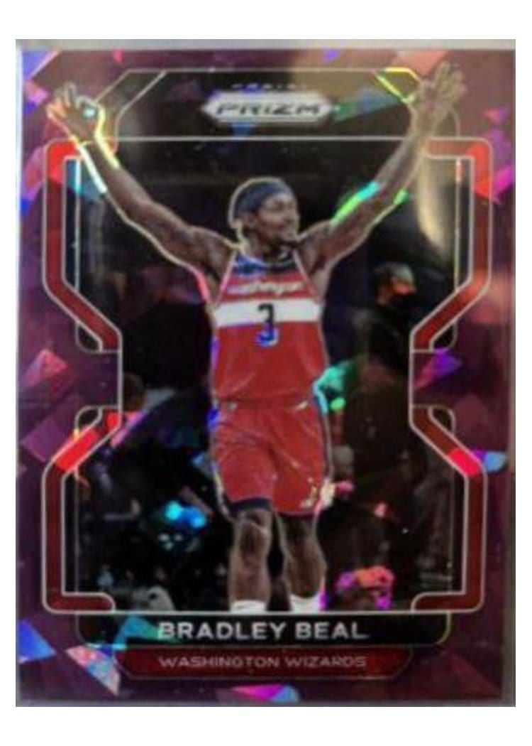 2021-22 Panini Prizm Base Set Bradley Beal #45 card