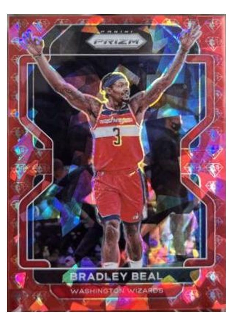 2021-22 Panini Prizm Base Set Bradley Beal #45 card
