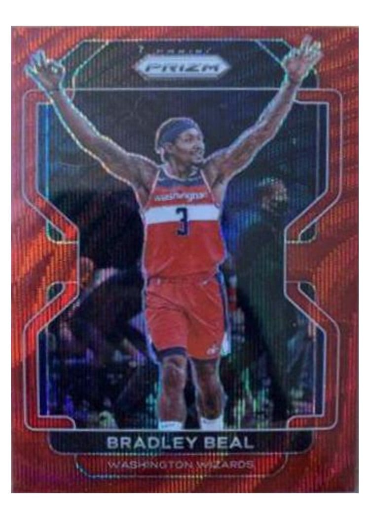 2021-22 Panini Prizm Base Set Bradley Beal #45 card