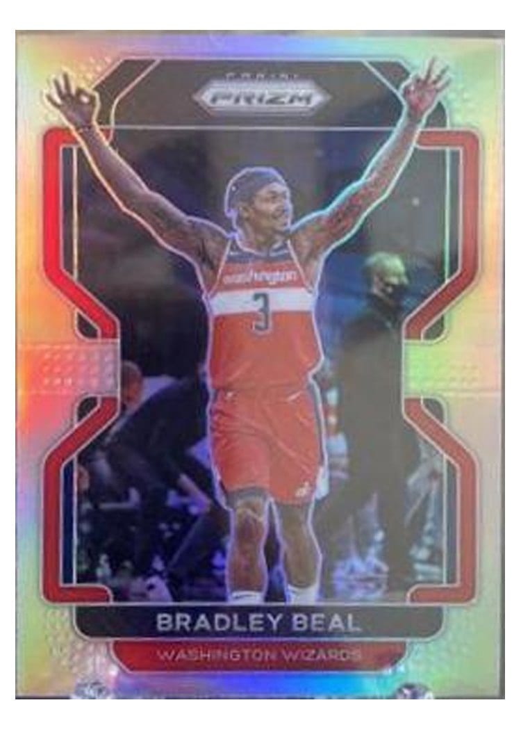 2021-22 Panini Prizm Base Set Bradley Beal #45 card