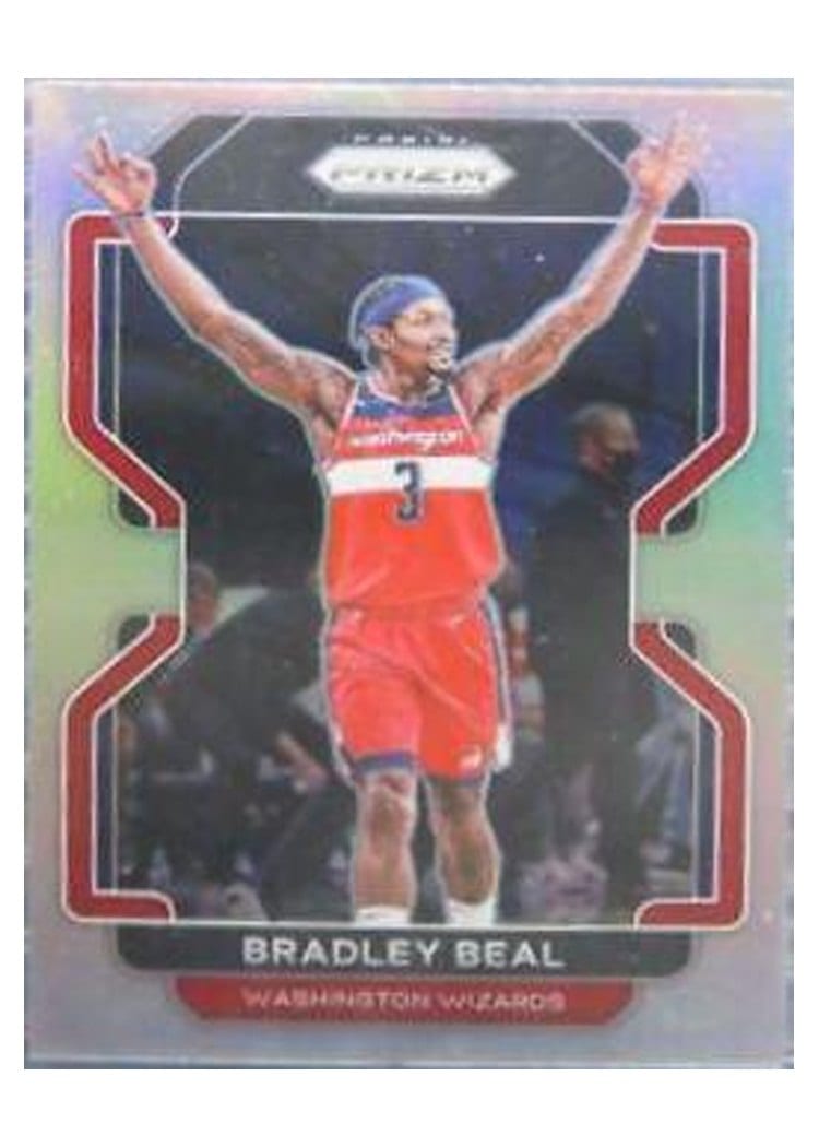 2021-22 Panini Prizm Base Set Bradley Beal #45 card