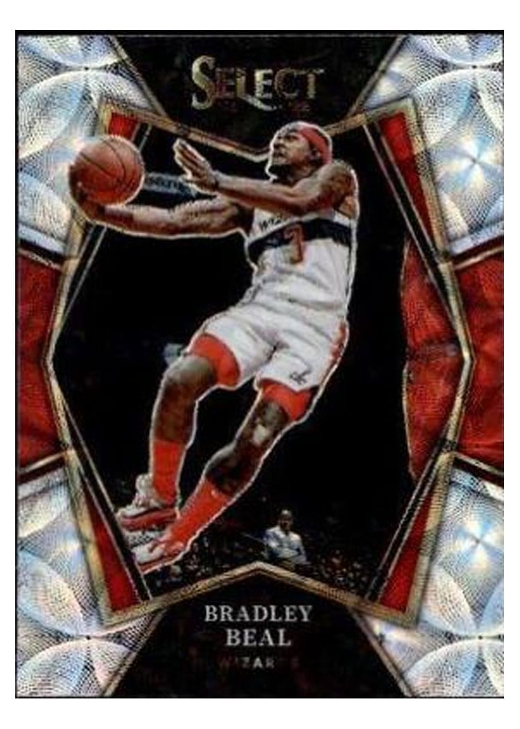 2021-22 Panini Select Base Set Bradley Beal #184 card