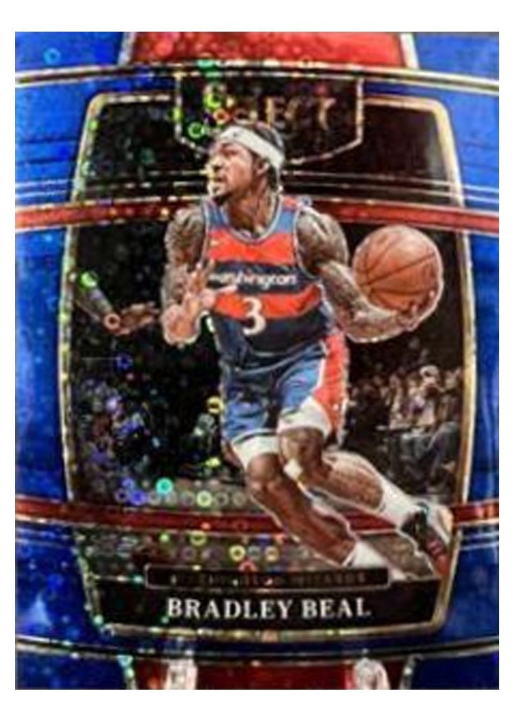 2021-22 Panini Select Base Set Bradley Beal #89 card