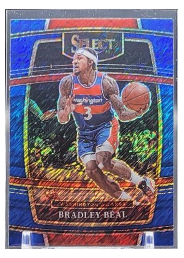 2021-22 Panini Select Base Set Bradley Beal #89 card