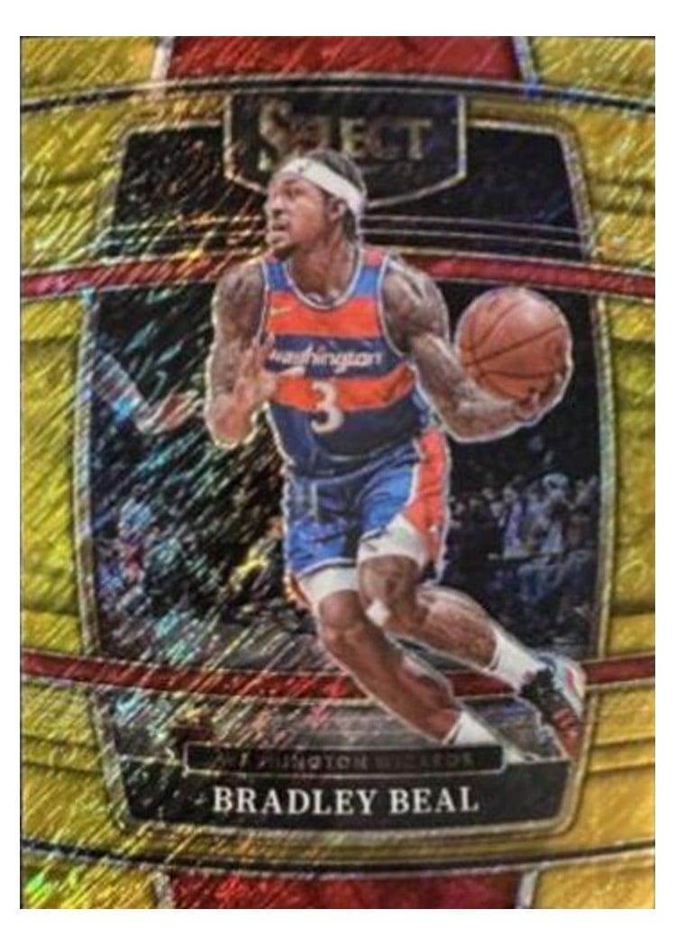 2021-22 Panini Select Base Set Bradley Beal #89 card