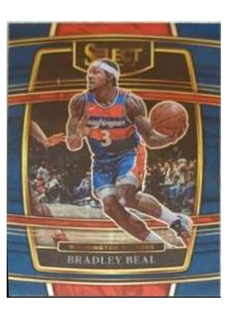 2021-22 Panini Select Base Set Bradley Beal #89 card