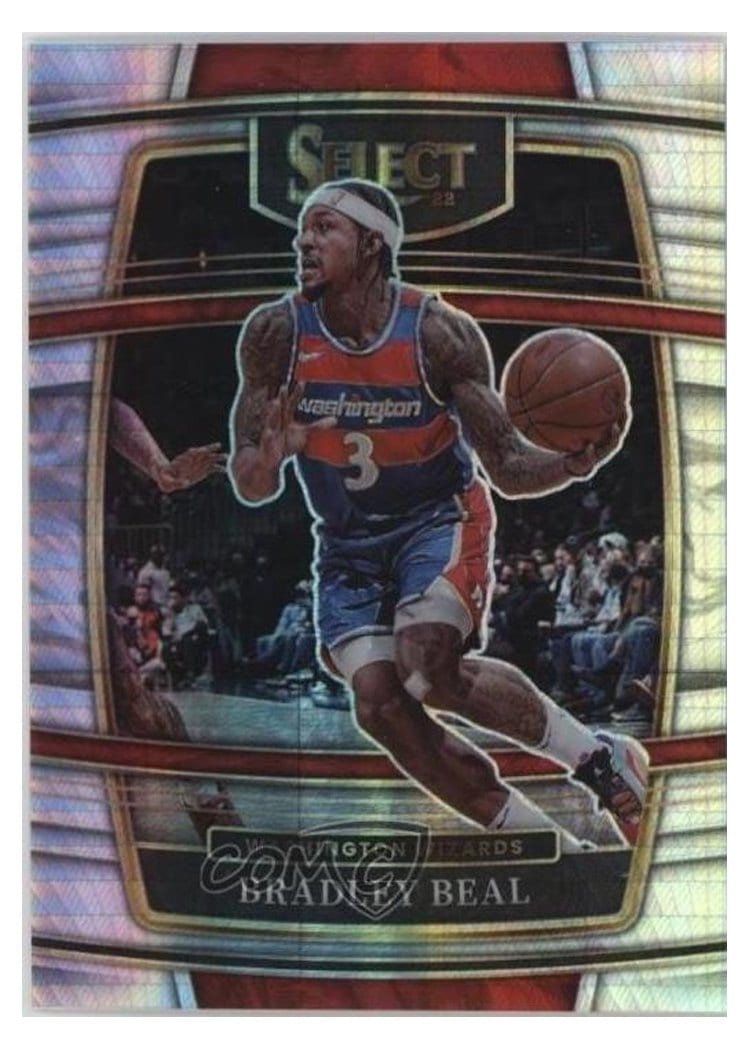 2021-22 Panini Select Base Set Bradley Beal #89 card